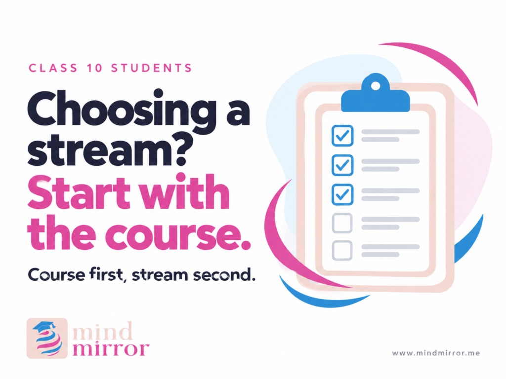 How to Choose a Stream After Class 10: A Course-First Checklist